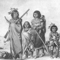 Tribu nomade indienne du Grand Nord